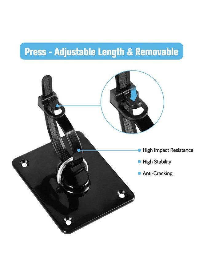 GRENFU Mesh Dog Gate Floor Adhesive Hooks 2-Pack No Drilling Retractable Baby Gates Hooks Prevent Babies and Pets from Going Under The Mesh Baby Gate Ground Anchor Hooks Ideal for Securing to Floors, Stairs - Image 5