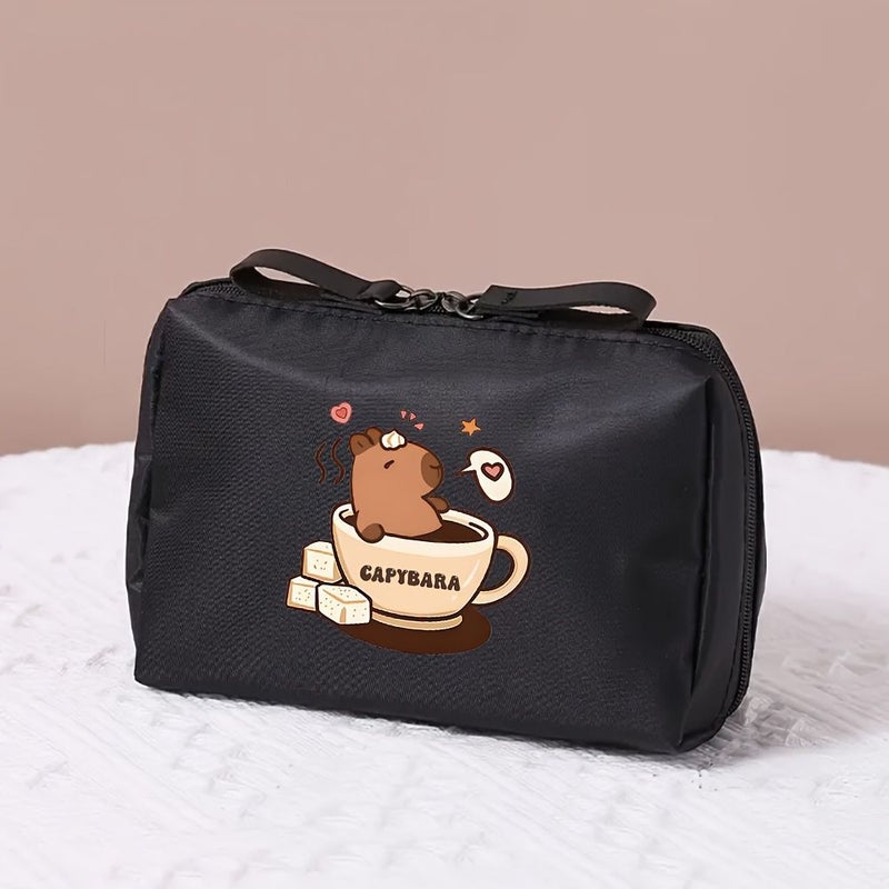 Green 02 Women Makeup Bag Portable Travel Toiletry Organizer Business Trip - Image 2