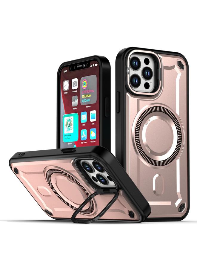 Zaboon Case For iPhone 12 / 12 Pro MagSafe PC Phone Case with Lens Holder - Image 1