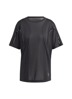Adidas Adidas Asmc Tpa L Tee Black Running T-Shirts For Women Xs  - Image 2
