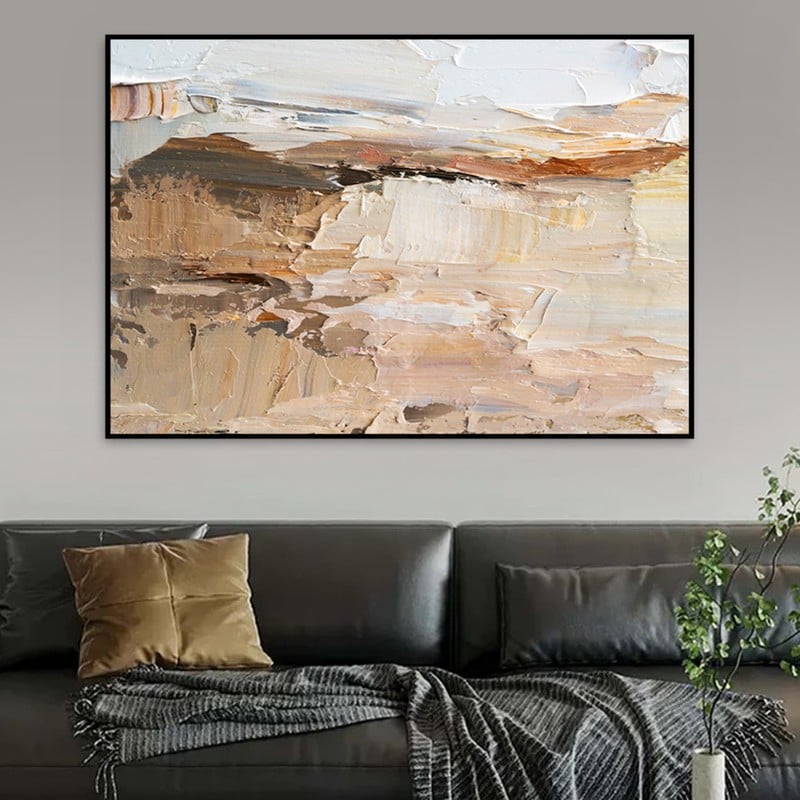 Marktna Fine Art Canvas Painting with Hollow Frame (120x80) 1 Piece - Image 2