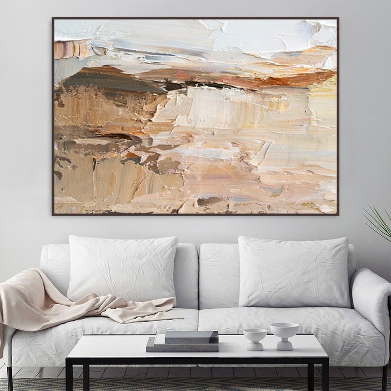 Marktna Fine Art Canvas Painting with Hollow Frame (120x80) 1 Piece - Image 4