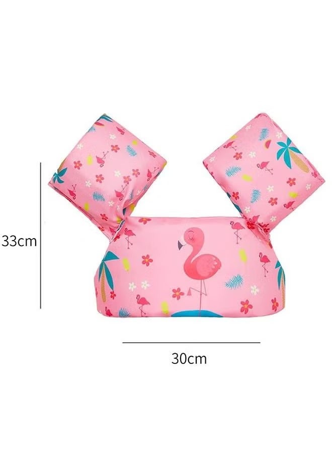 New Talabat Toddler Swimming Float Vest with Shoulder Harness, Girls and Boys Swim Vest Swimming Training Life Jacket, Children Swim Vest for Puddle/Beach  - Image 2