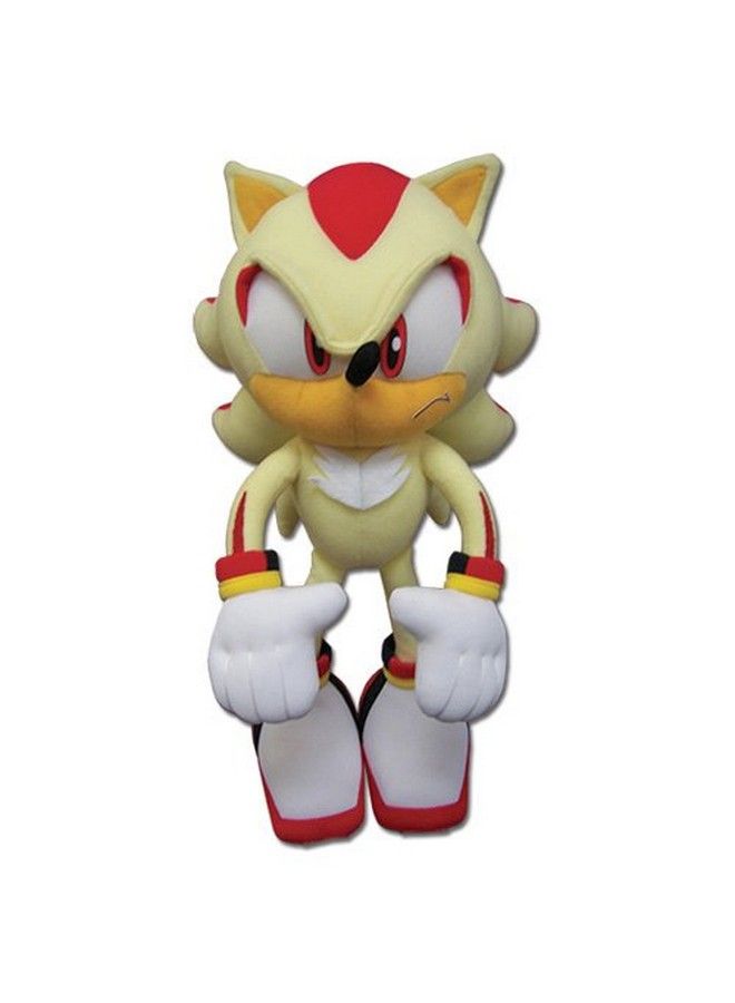 Great Eastern Entertainment Ge Animation Great Eastern Ge52631 Sonic The Hedgehog Super Shadow Stuffed Plush 12" - Image 1
