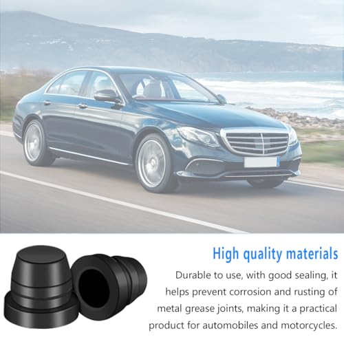 Mandark 18PCS Car Brake Bleeder Screw Caps, Rubber Auto Grease Fitting Dust Zerk Covers, Waterproof Vehicle Brake Bleeder Nipple Caplier Accessories, Universal for Bicycle, Car, Motorcycle（Style B） - Image 3