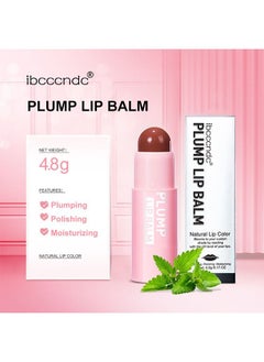 ibcccndc Lip Plumper Lip Balm Buildable Lip Color - Natural Gloss Finish - Face Makeup with Lasting Hydration  - Image 5