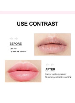 ibcccndc Lip Plumper Lip Balm Buildable Lip Color - Natural Gloss Finish - Face Makeup with Lasting Hydration  - Image 3