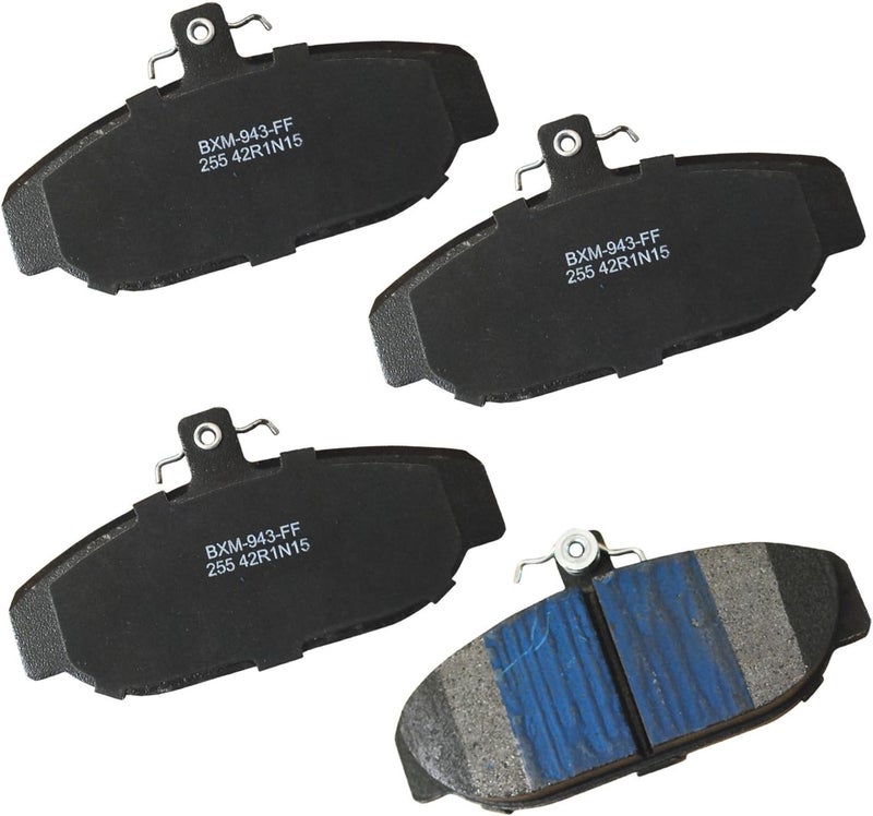 Bendix Premium SBM255 Semi-Metallic Front Brake Pads for Volvo 740 1991-1985, 745 1985, 760 1986-1983, 760 1990-1988, 780 1990-1987 - Image 1