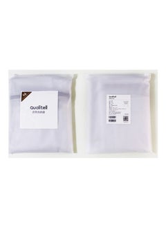 NIBEMINENT 3-Piece Zero Laundry Bag Set White  - Image 2