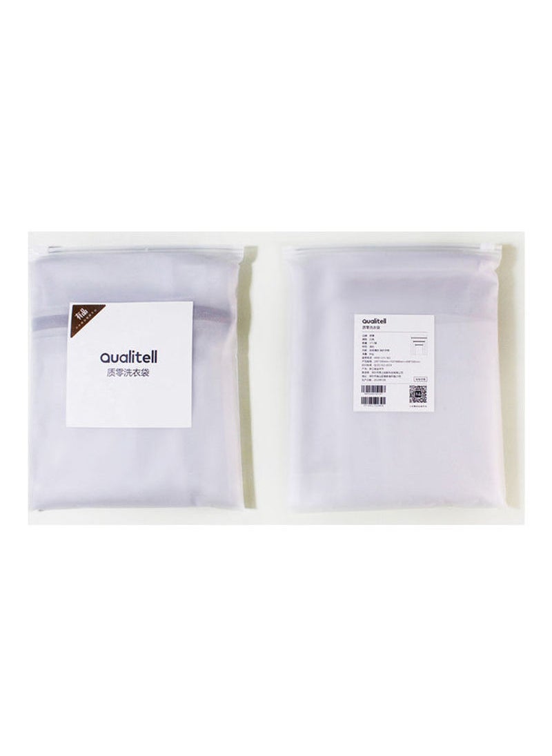 NIBEMINENT - 3-Piece Zero Laundry Bag Set White - Image 1