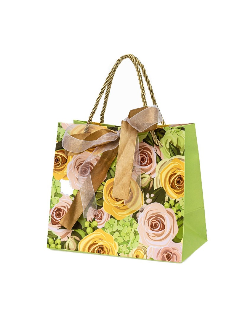 Via Saffi Gift Bags 20 Piece Set - 18x10x16cm Premium Party Favor Bags for Birthday, Wedding,Holidays - Bulk Gift Packaging with Handles＆Ribbon,Kraft Gift Bags - Image 1