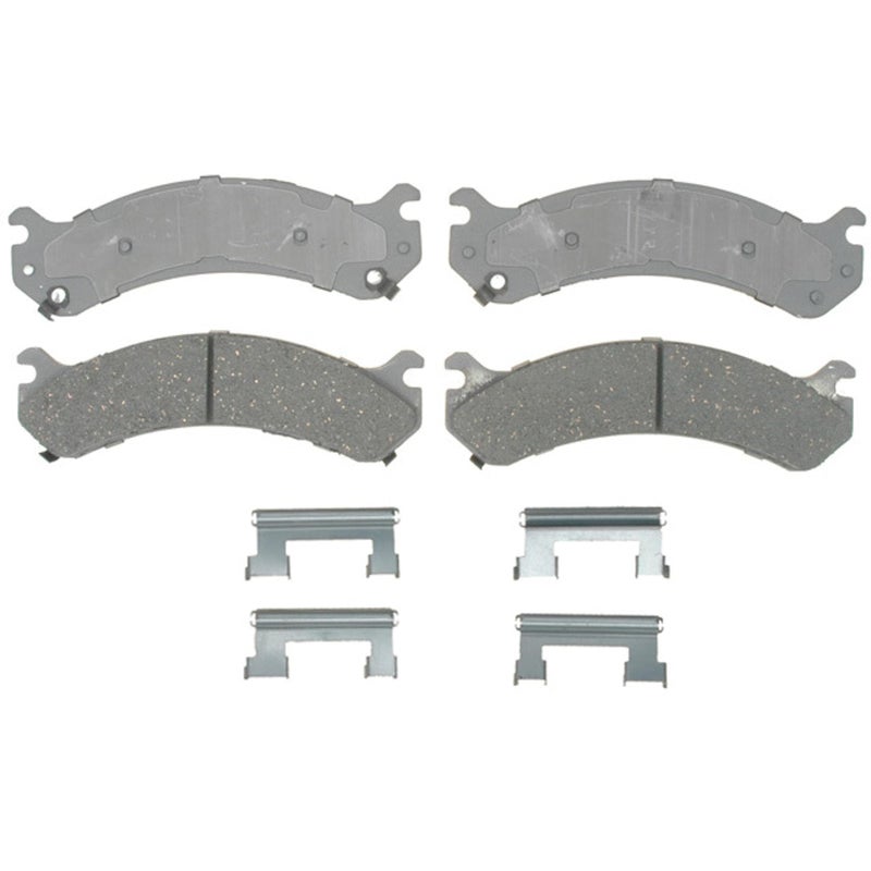 ACDelco Silver 14D784CH Ceramic Front Disc Brake Pad Set with Hardware - Image 2