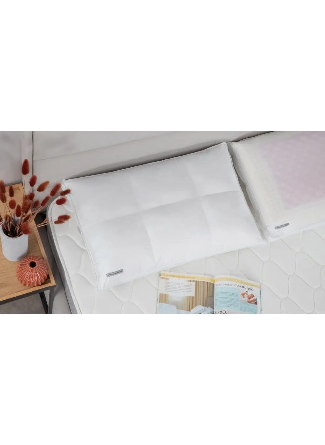 Double Side Pillow Shiatsu-CX with Massage effect and Thermoregulation and 100% Outlast cotton 70x50x14