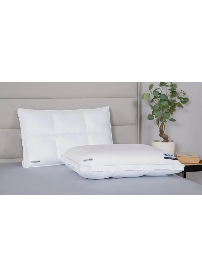 Double Side Pillow Shiatsu-CX with Massage effect and Thermoregulation and 100% Outlast cotton 70x50x14