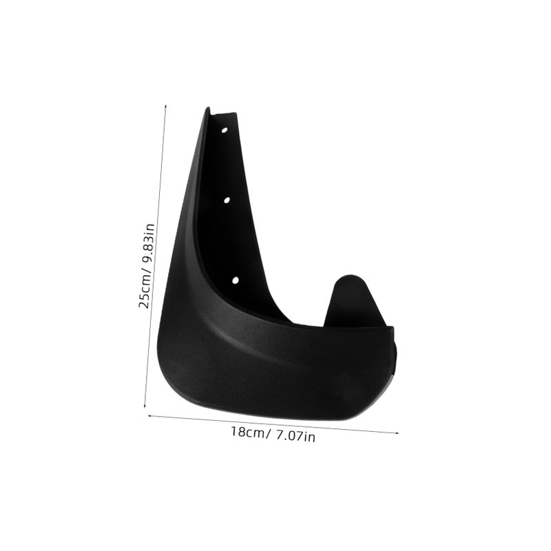Universal 2PCS Flexible Front Mud Flaps for Truck Car Easy Installation Protective Durable - Image 3