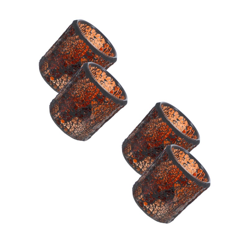 4 pcs European Style Candlestick Candle Holder Stylish Desktop Adornment Fashion Candle Stand for Home Party without Candle - Image 4