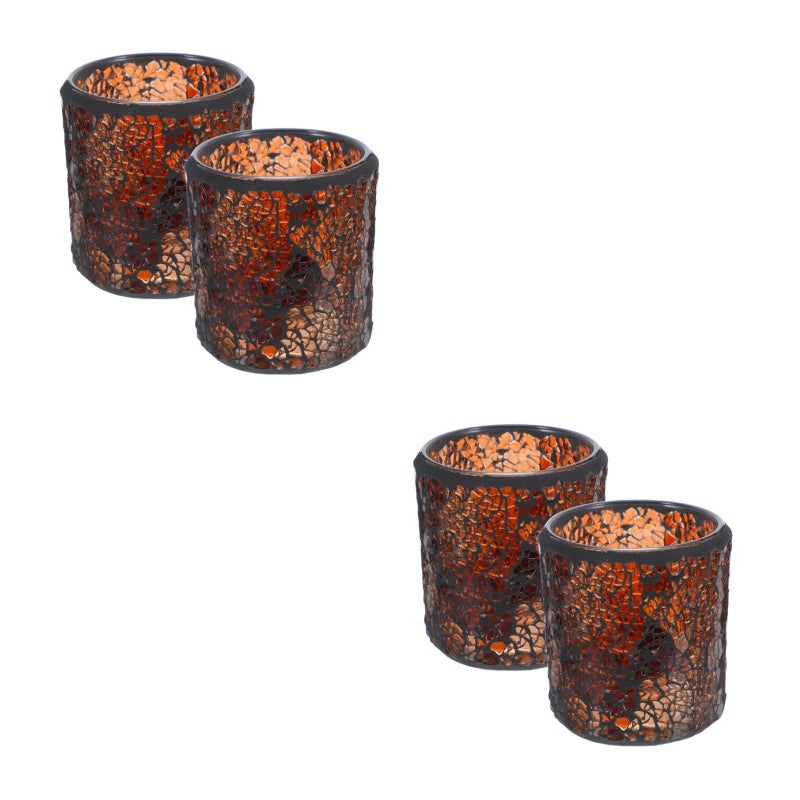 4 pcs European Style Candlestick Candle Holder Stylish Desktop Adornment Fashion Candle Stand for Home Party without Candle - Image 1