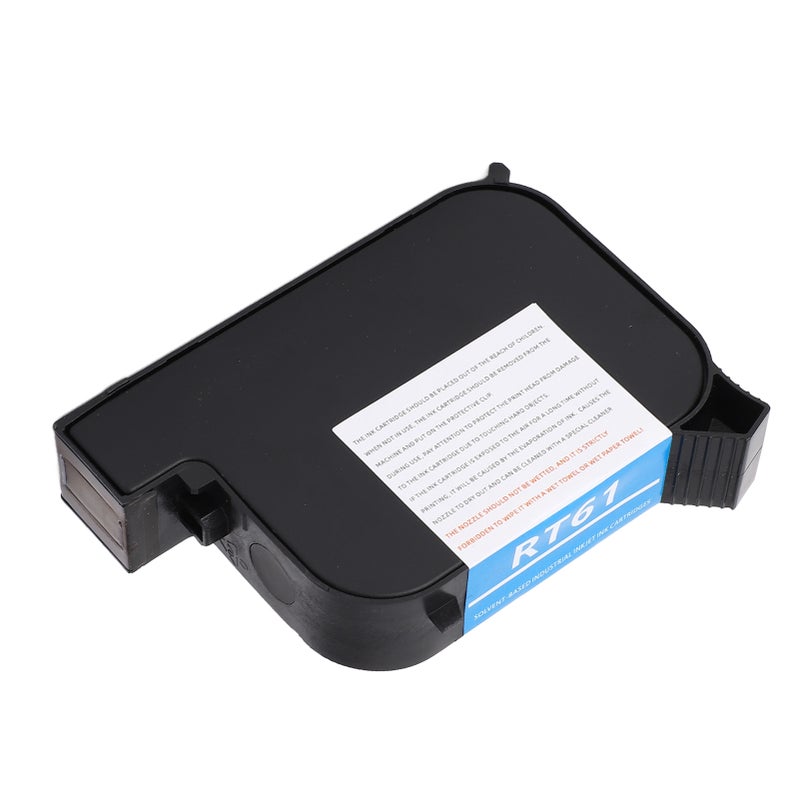 RT61 Ink Cartridge 42ML Black Quick Dry Ink Cartridge for SC12 SC12T CP12 CP12W SC12KJ Handheld Inkjet Printer - Image 1