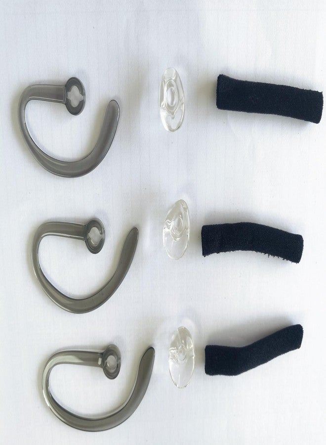 Wiki VALLEY CS540 Ear Tips + Ear Hook Loops + Foam Spare + Earpads Fit Kit for Plantronics CS540 Savi W440 W740 W745 WH500 EarLoops EarHook Ear Bud Sleeve Part-9Pcs - Image 1