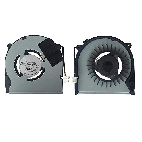 Todiys CPU Cooling Fan Replacement for Sony Vaio SVT13 SVT131A SVT14 SVT15 Series, 3.15 Inches, Laptop Fan, 5V, 1.6W, 5dB, 4-Pin Connector - Image 1