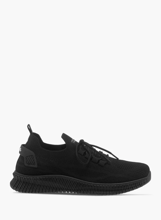 Oaklan by Shoexpress Women's Textured Sneakers with Lace-Up Closure