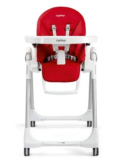 Peg Perego Prima Pappa Follow Me Fragola Highchair-Red  - Image 5