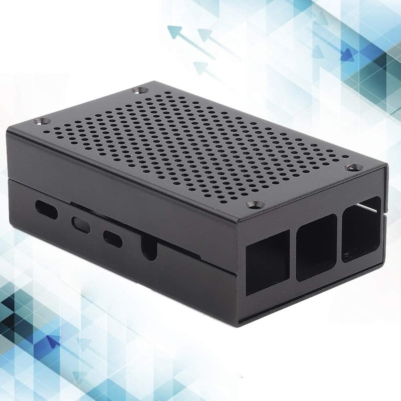Aluminum Alloy Case for Raspberry Pi4, Lightweight Motherboard Protection Cover, Gray - Durable Craftsmanship, Compact Design for Electronics Enthusiasts - Image 4