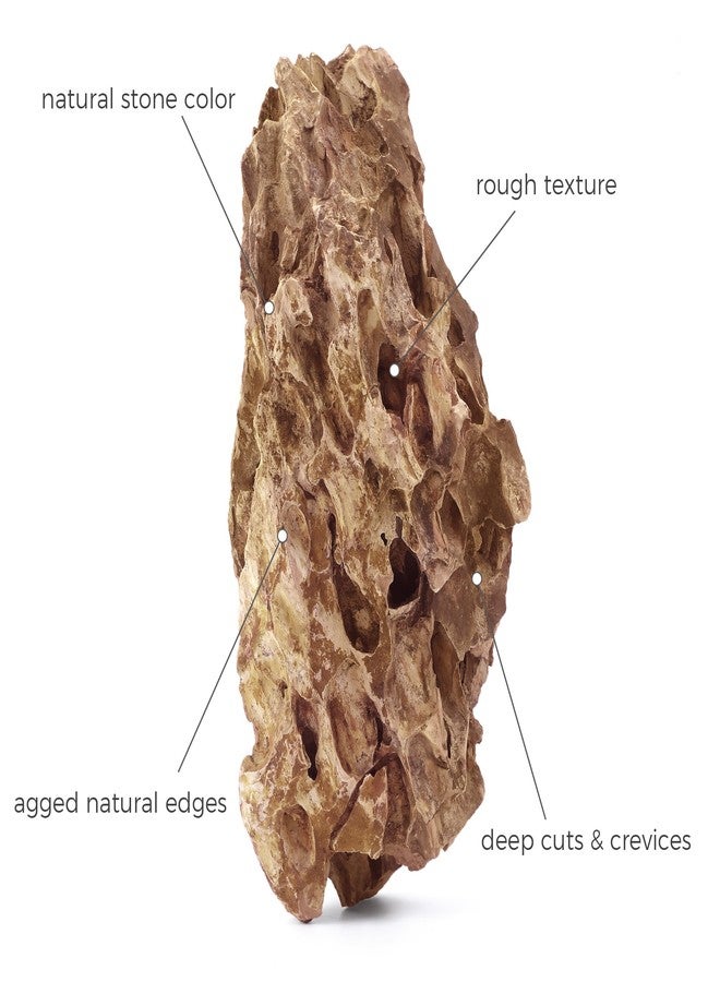 FISCAPE 2-6 Inches Natural Dragon Stone 4 PCS Aquarium Rocks for Aquascaping, Aquarium Landscaping, Terrariums, Fish Tank Decoration, Vivariums, Paludarium, Reptile and Amphibian Enclosures - Image 4