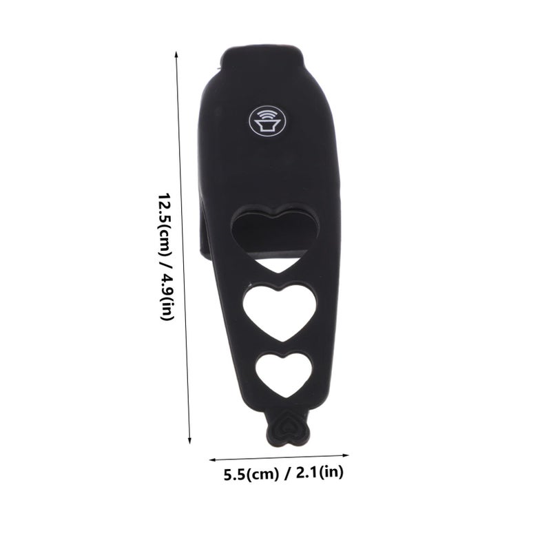 Electronic Bike Bell Speaker Easy Install Compact Design Black - Image 2