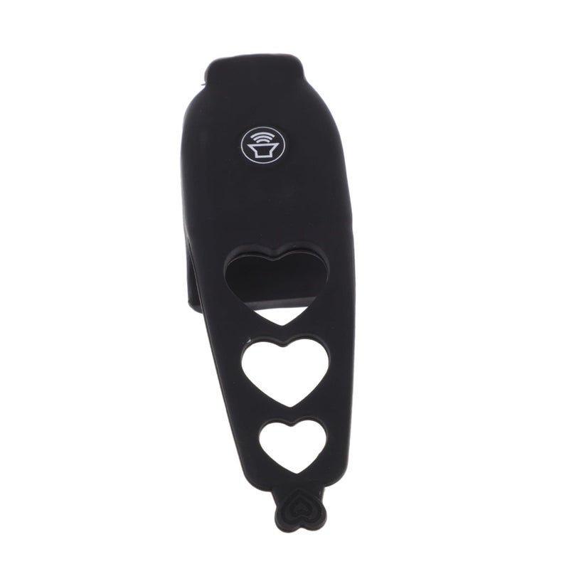 Electronic Bike Bell Speaker Easy Install Compact Design Black - Image 1