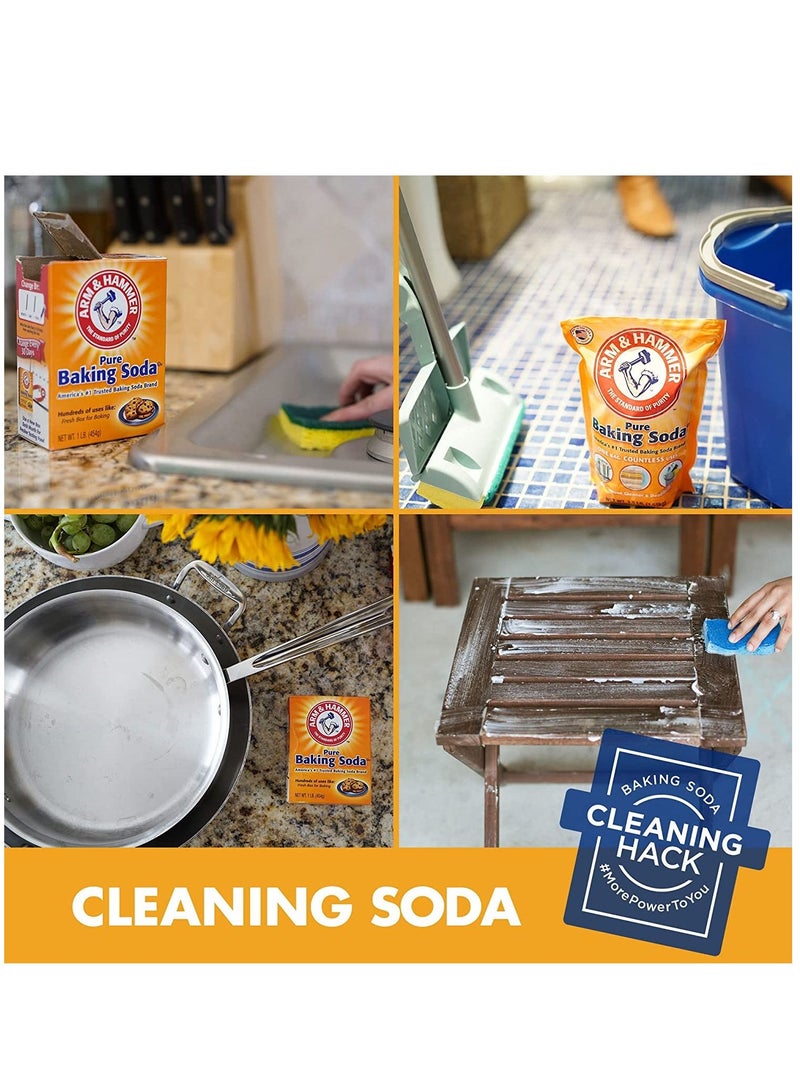 Arm & Hammer عبوة من علبتين من صودا الخبز النقية 907 جم - Image 5