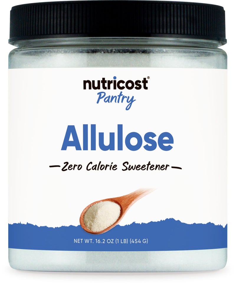 Nutricost Allulose Sweetener (1 LB) - KETO Sugar, 0 Calorie, Low Carb, Natural Sugar Alternative, Crystalline Powder - Image 1