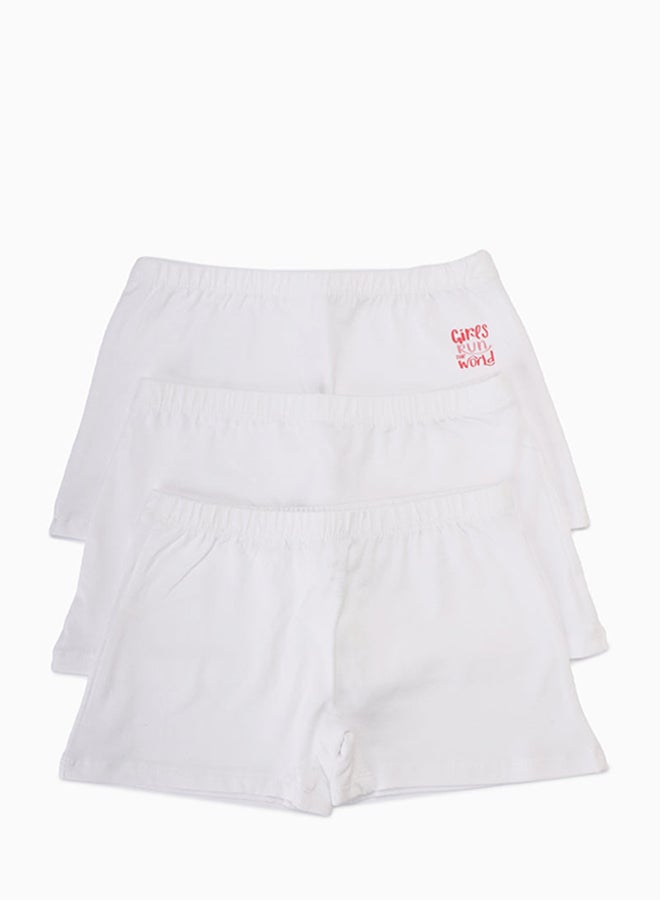 Carina Pack of 3 Girly Brief Shorts - Image 4