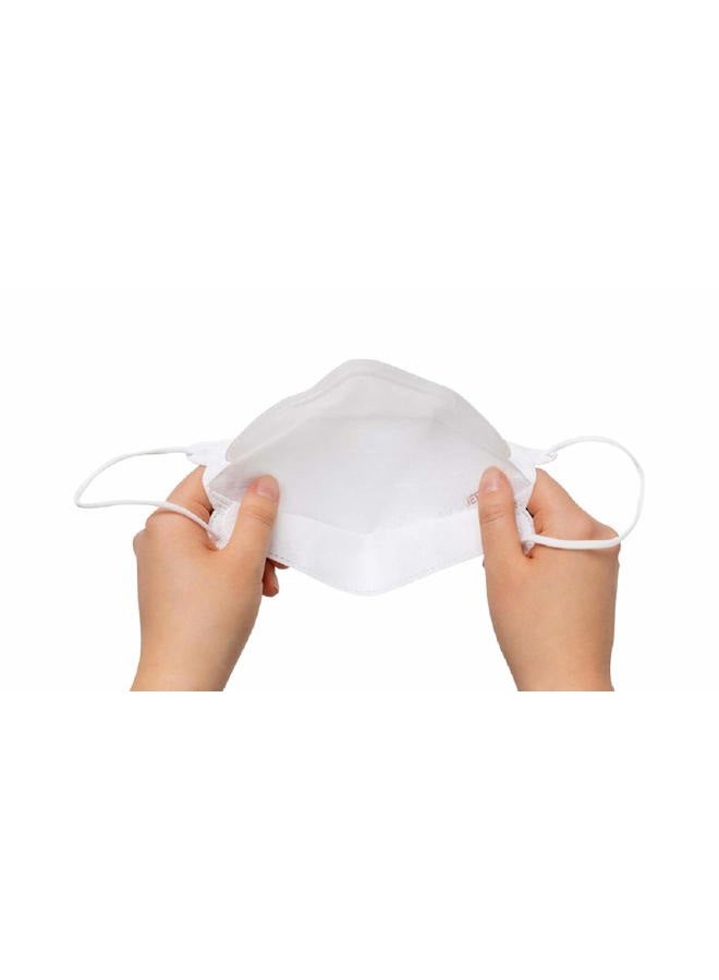 AIRQUEEN [20 Pack] [Air Queen] White 3-Layers Face Safety Mask for Adult + 1 [Black] All Keeper KF94 Mask [Individually Packaged] [Both Made in Korea] - Image 5