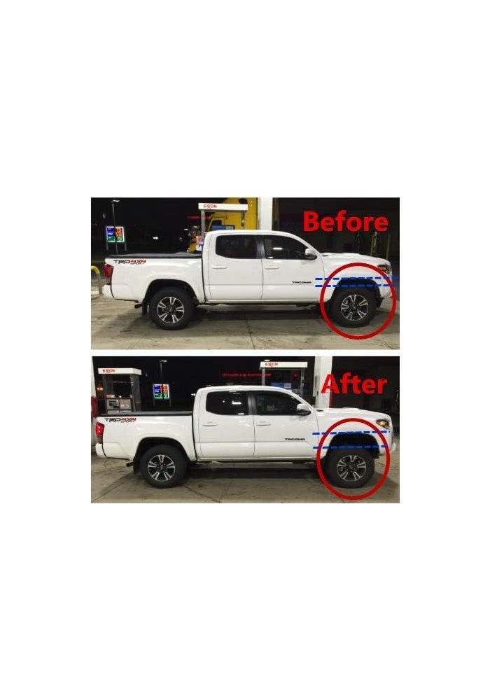 ZY Wheel Front Leveling Lift Kit Strut Spacers for 1995-2004 Toyota Tacoma 4Runner (2'') - Image 5