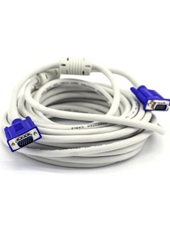 erorex VGA Cable (20 Meter) White Blue Head Male to Male  - Image 3