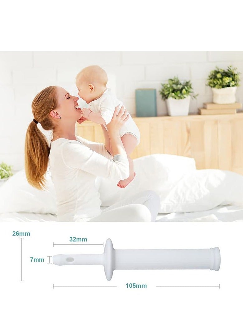 Excefore Baby Gas Relief Natural Solution for Infant Constipation Ease Gas Colic Relief Tool for Baby Newborns Colic Relief Infant Gas Colic Reliever 12 Pcs - Image 2