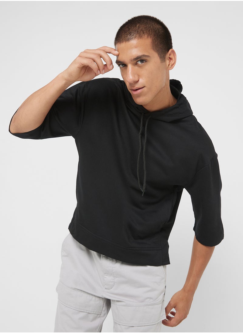 Seventy Five Basics - هودي فضفاض بأكمام قصيرة - Image 1