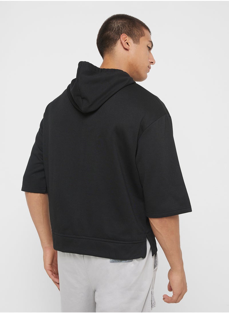 Seventy Five Basics - هودي فضفاض بأكمام قصيرة - Image 1