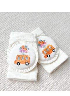 Bluejw Ergonomically Designed Baby Cotton Knee Pads, Soft, Stretchy, Breathable Elastic Fabric  - Image 1