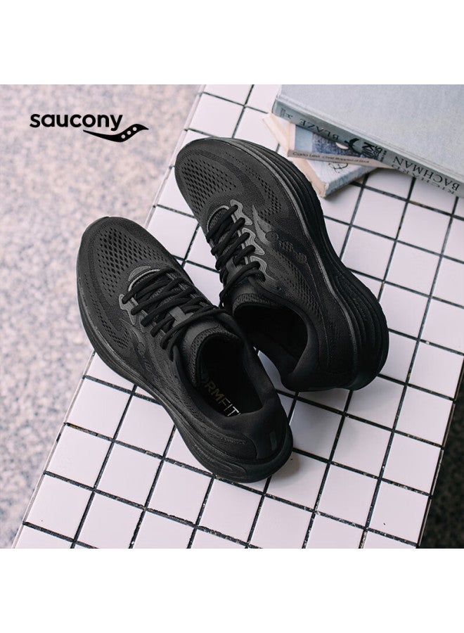 saucony سوكاني فينيكس إنفيرنو 5 توسيد ارتداد مريح أحذية جري أحادية اللون أسود مقاس 37.5 - Image 5