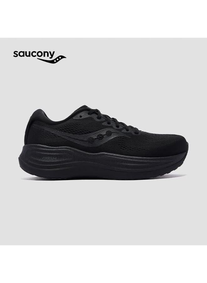 saucony سوكاني فينيكس إنفيرنو 5 توسيد ارتداد مريح أحذية جري أحادية اللون أسود مقاس 37.5 - Image 1