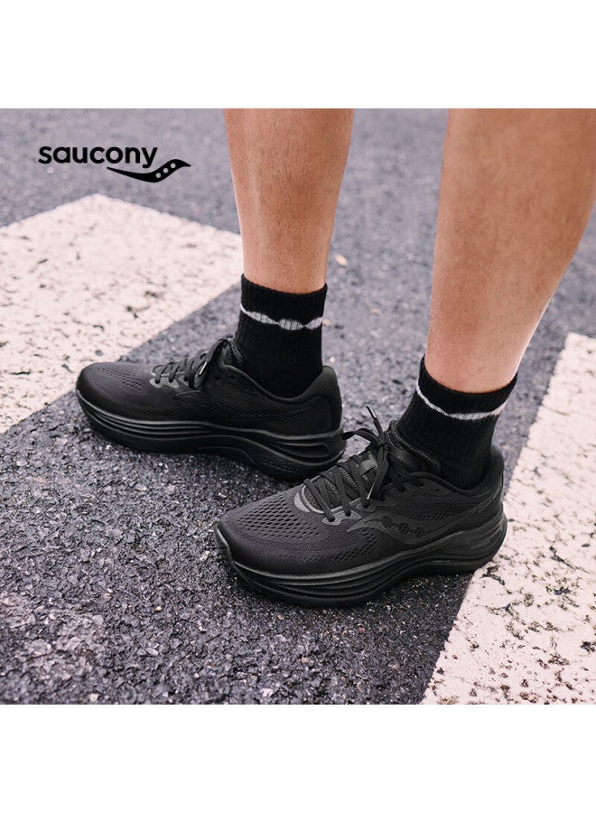 saucony سوكاني فينيكس إنفيرنو 5 توسيد ارتداد مريح أحذية جري أحادية اللون أسود مقاس 37.5 - Image 2