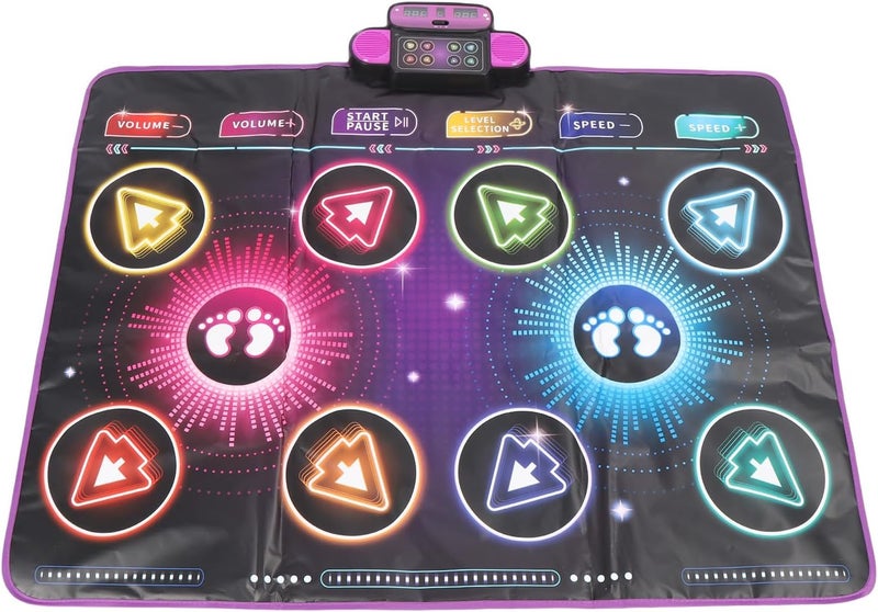 Globally trusted affordable quality Bnineteenteam Cookeeze Kids Dance Mat for 2 Players Interactive Electronic Dance Pad with Music and Challenging Game Modes for Siblings or Friends All condition fit Multiple design variants Classic practical design Fade proof Durability enhanced Pre-stock well-packed goods Low wear optimized build Diverse purchase options Chemical free Classic modern blend design Flexible purchase choices Stable inert material Field test upgraded craftsmanship Odor free color Climate adapted upgraded quality Temp & permanent project compatible All choice modern design Field tested quality Trendy varied sizing alternatives Gulf user preference oriented build Light & sturdy Home & light industrial compatible Strong durable raw material On-demand local restock - Image 4