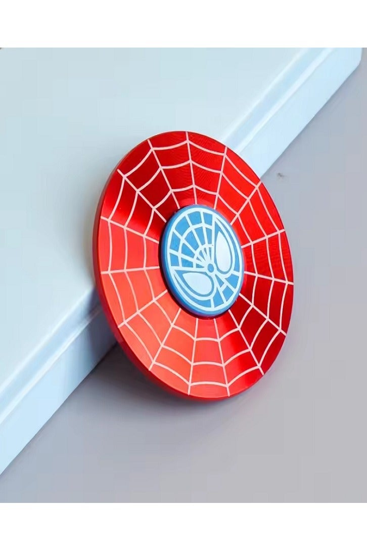 SpiderMan Finger Hand Spinner Fidget, Super Smooth Long Rotation, Metal Spinner, Stress Relief Toys for Kids/ Adults