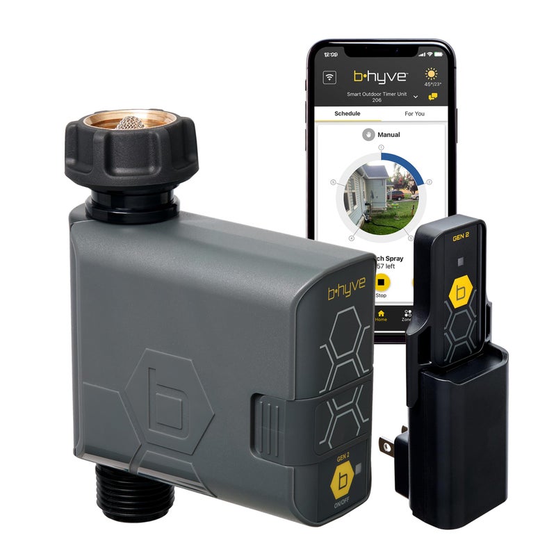 Orbit 90204Z B-hyve Gen 2 Smart Hose Watering Timer with Wi-Fi Hub - Image 1