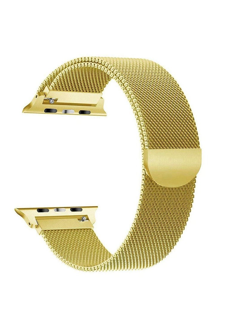 Milanese Loop Stainless Steel Alloy Replacement Watch Strap Band for Apple iWatch Series SE/6/5/4/3/2/1 42-44mm - Image 2