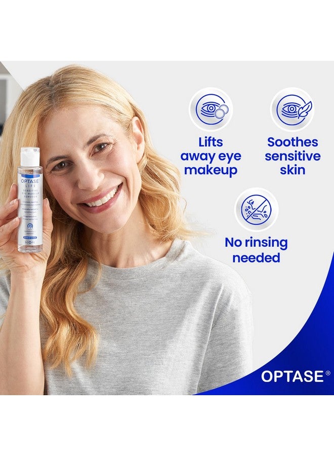 Optase Optase Life Sensitive Eye Makeup Remover - Gentle & Effective for All Skin Types - Breakthrough Innovation vs Traditional Micellar Water - 100ml  - Image 3