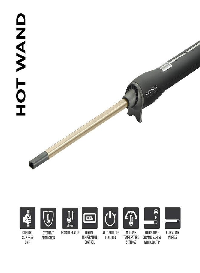 IKONIC HOT WAND CURLER (Black) - Image 4