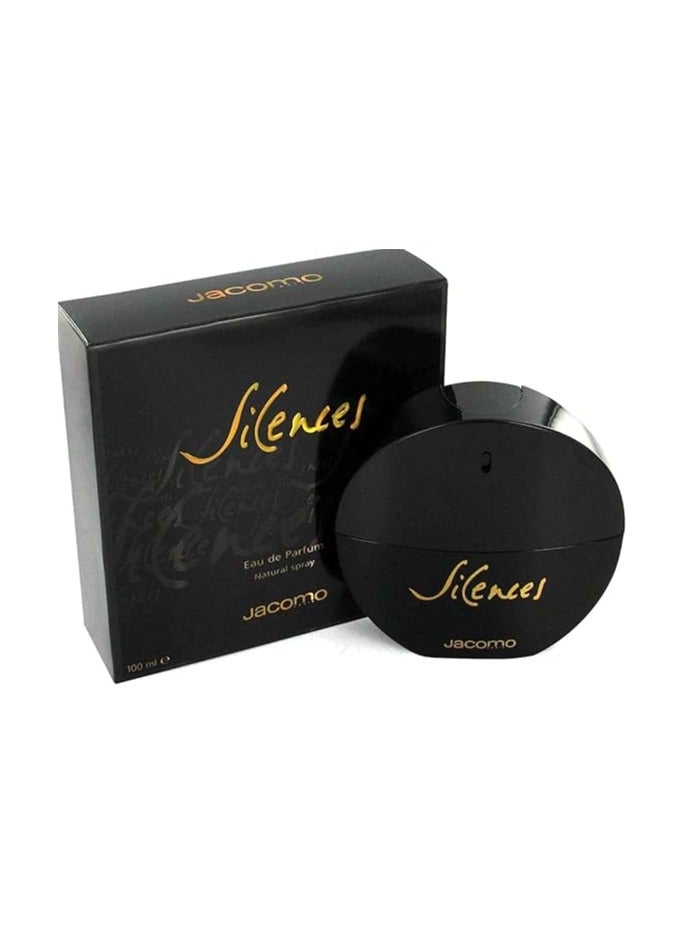 Jacomo Silence Femme Eau de Parfum 100ml Elegant Floral Fragrance Long Lasting Women Perfume Soft Sensual Scent